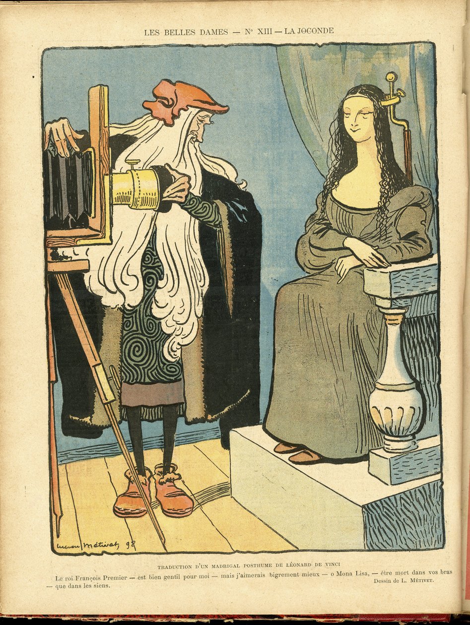 Illustration i Le Rire af Lucien Metivet