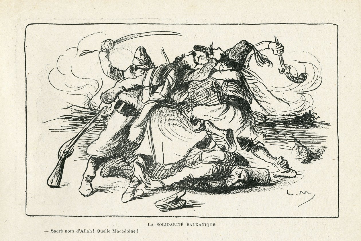 Illustration i Le Rire af Lucien Metivet