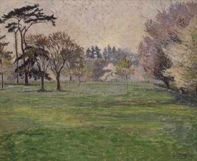 Blomst, sol og tåge: Chipperfield af Lucien Pissarro