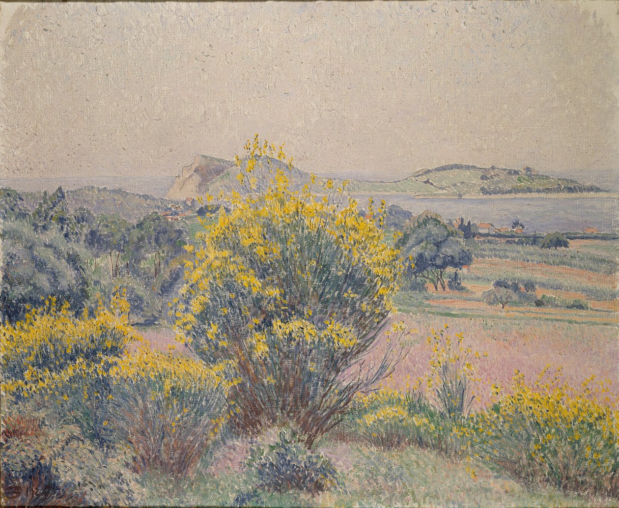 Broom, Le Brusq, 1925 af Lucien Pissarro