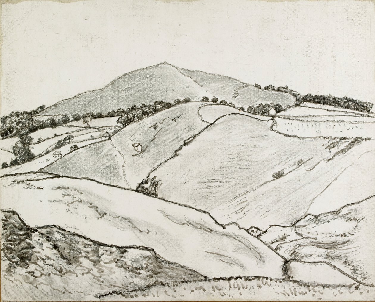 Cefn Bryn, 1933 af Lucien Pissarro