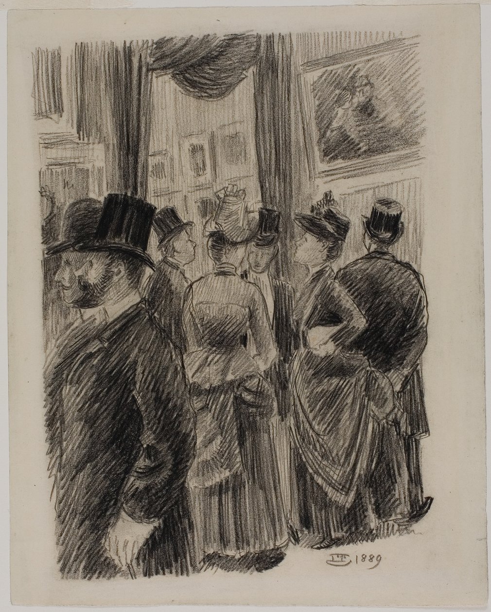 I Galleriet af Lucien Pissarro