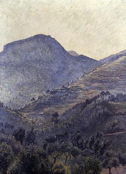 La Bau, solnedgang af Lucien Pissarro