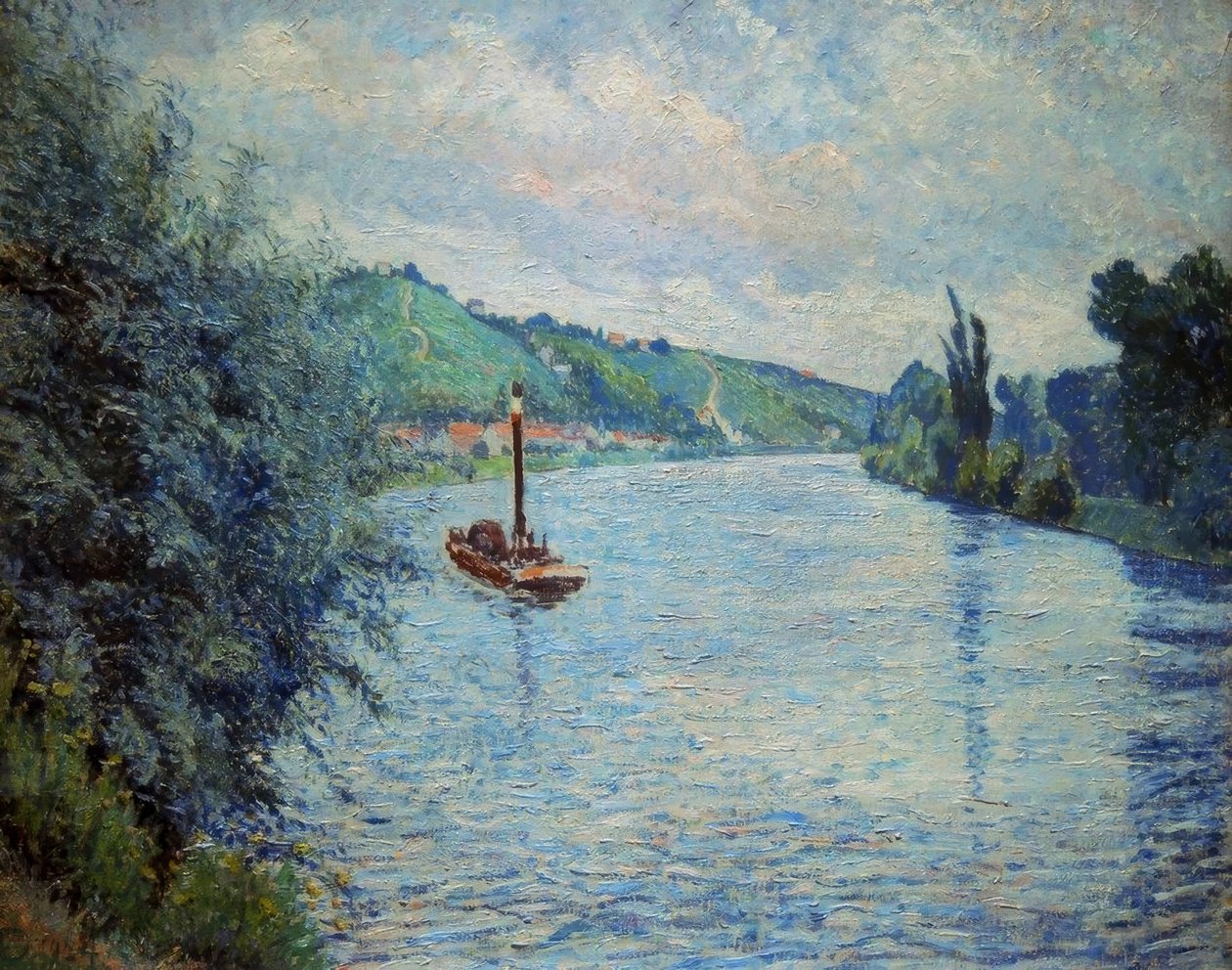 La Frette af Lucien Pissarro
