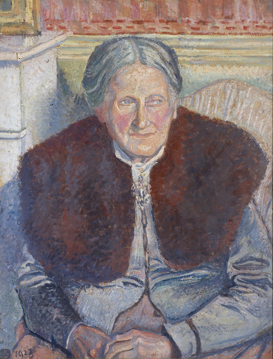 Fru Camille Pissarro, 1923 af Lucien Pissarro