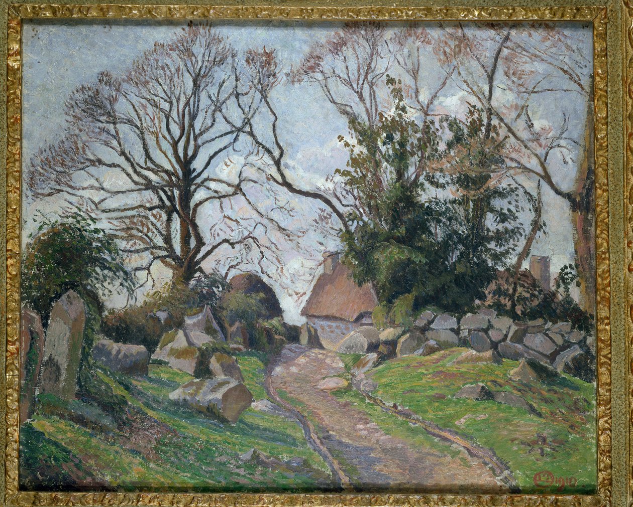 Poulfenc a Riec af Lucien Pissarro