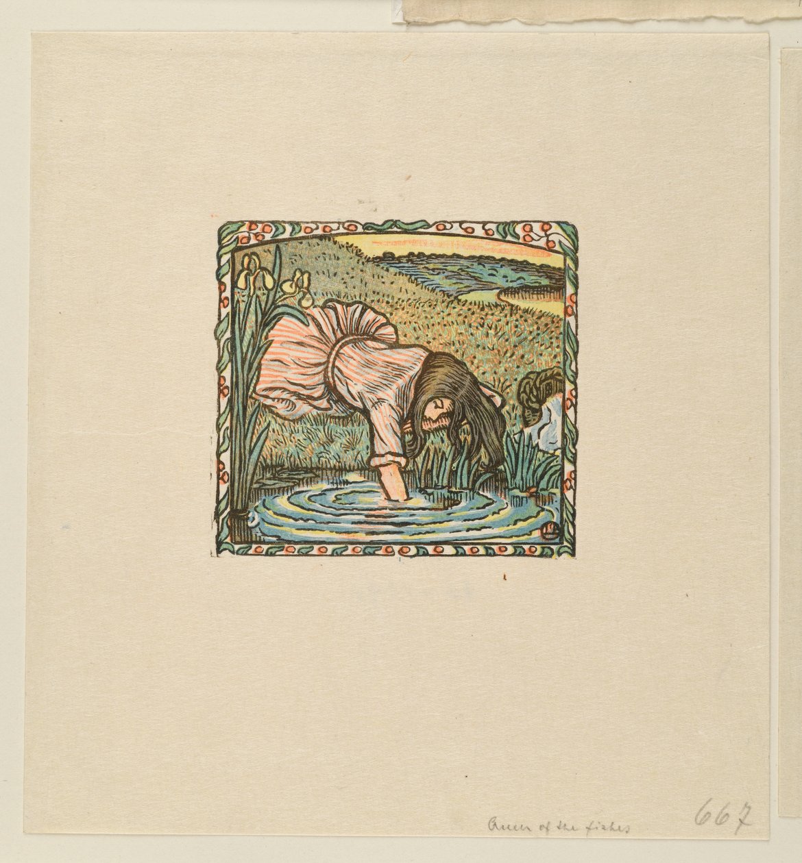 Fiskenes dronning af Lucien Pissarro