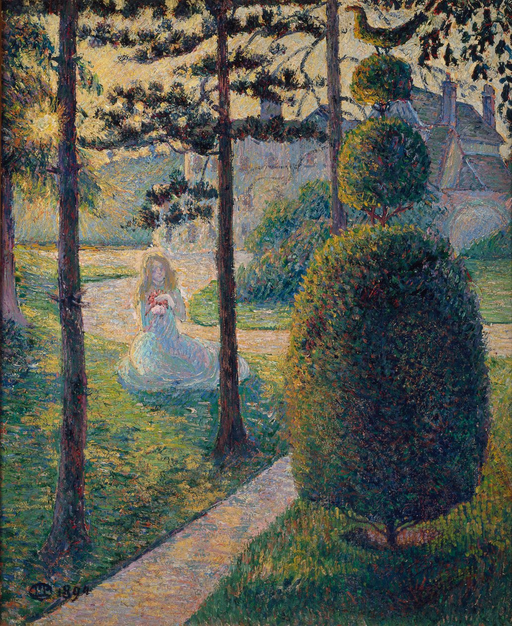 Feen, 1894 af Lucien Pissarro