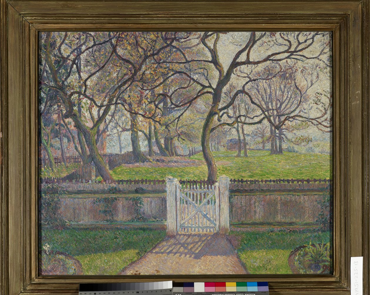 Haveporten, Epping af Lucien Pissarro