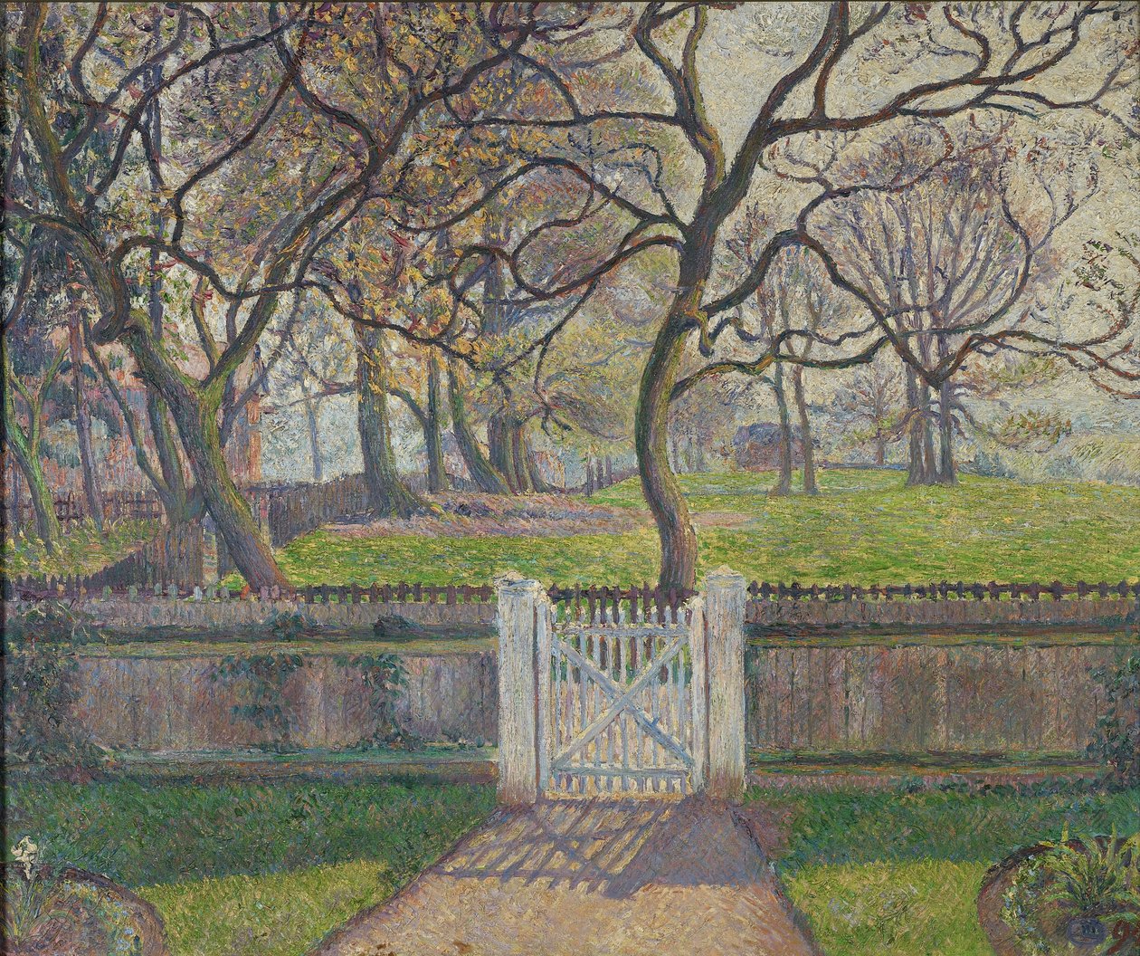 Haveporten, Epping, 1894 af Lucien Pissarro