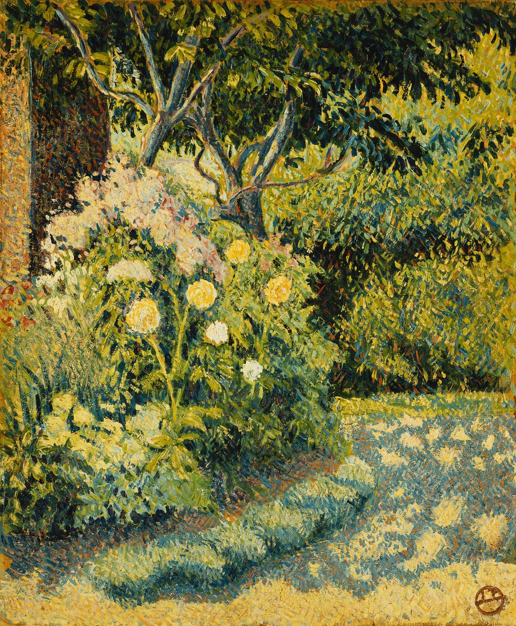 Havestien; Følelsen af ​​haven af Lucien Pissarro