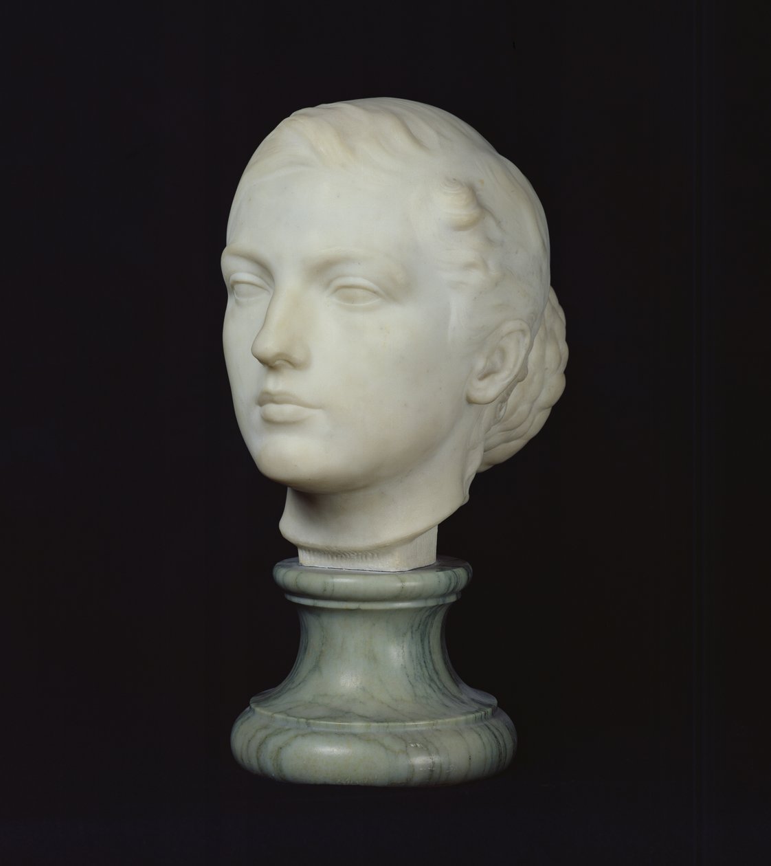 Leder af Jane Poupelet (1878-1932) 1897 (marmor) af Lucien Schnegg