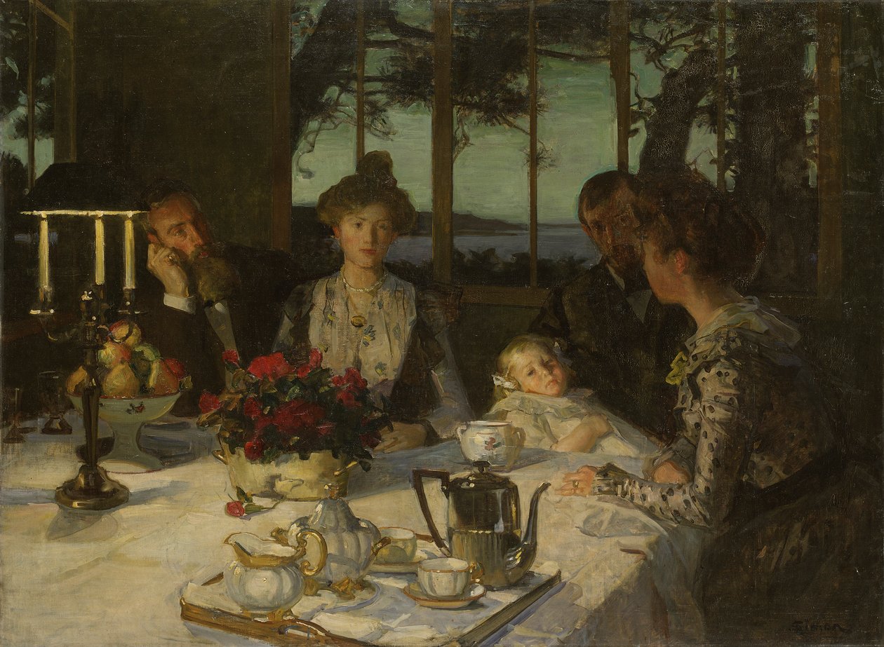 Talking in the Twilight.dani af Lucien Simon