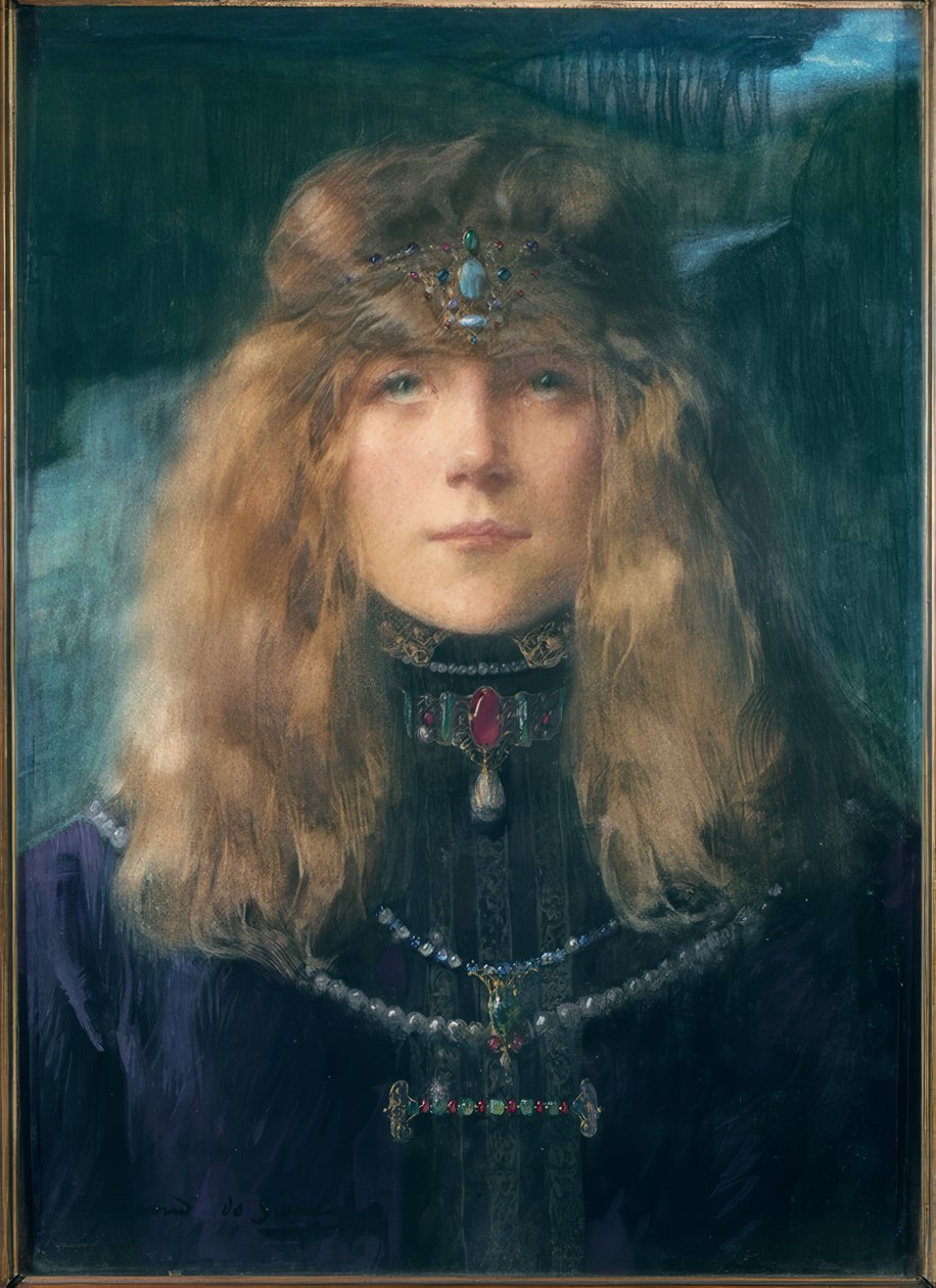 Ung prinsesse af Lucien Victor Guirand de Scevola