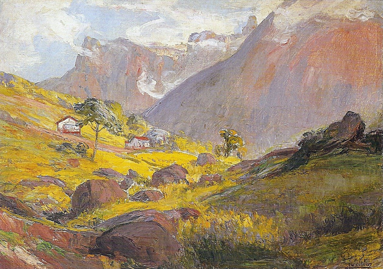 Landskab Engelsk: Landskab af Lucilio de Albuquerque
