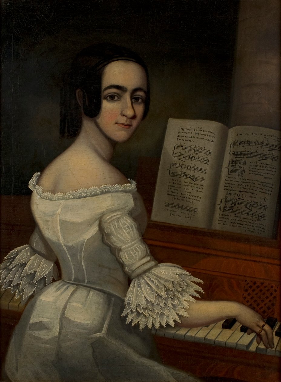 Selvportræt af Lucinda Redmon Orear