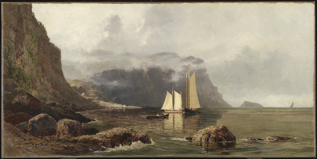 Northern Head of Grand Manan, 1879 af Lucius Richard OBrien