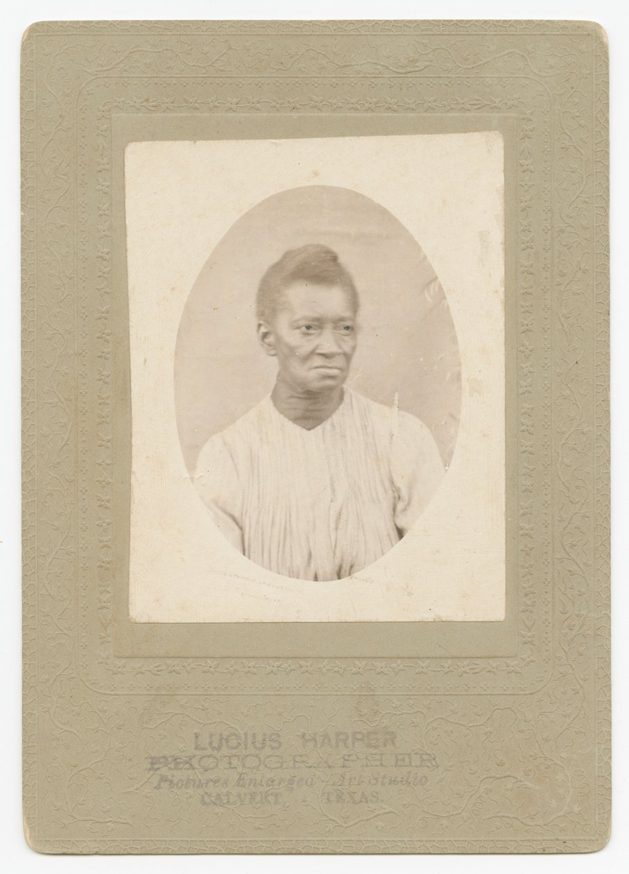 Foto af en kvinde, ca. 1910. af Lucius Harper