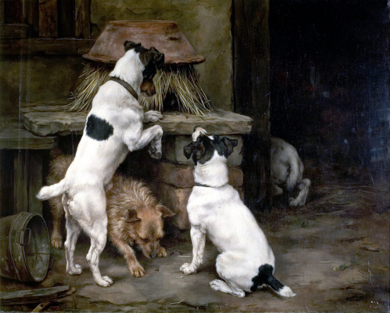 Travle kroppe og travle bier, 1892 af Lucy Ann Leavers