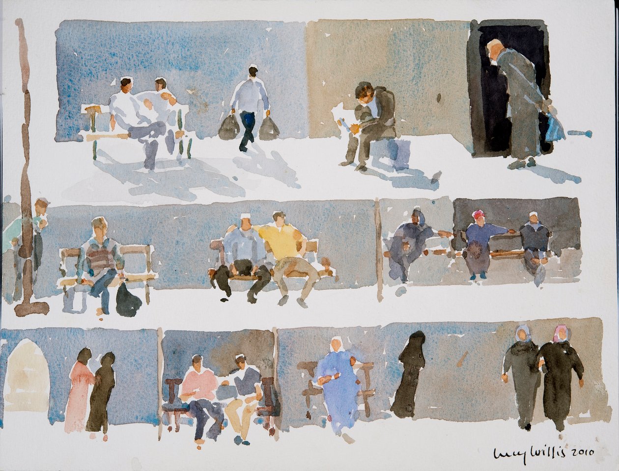 People of Aleppo, 2010 af Lucy Willis