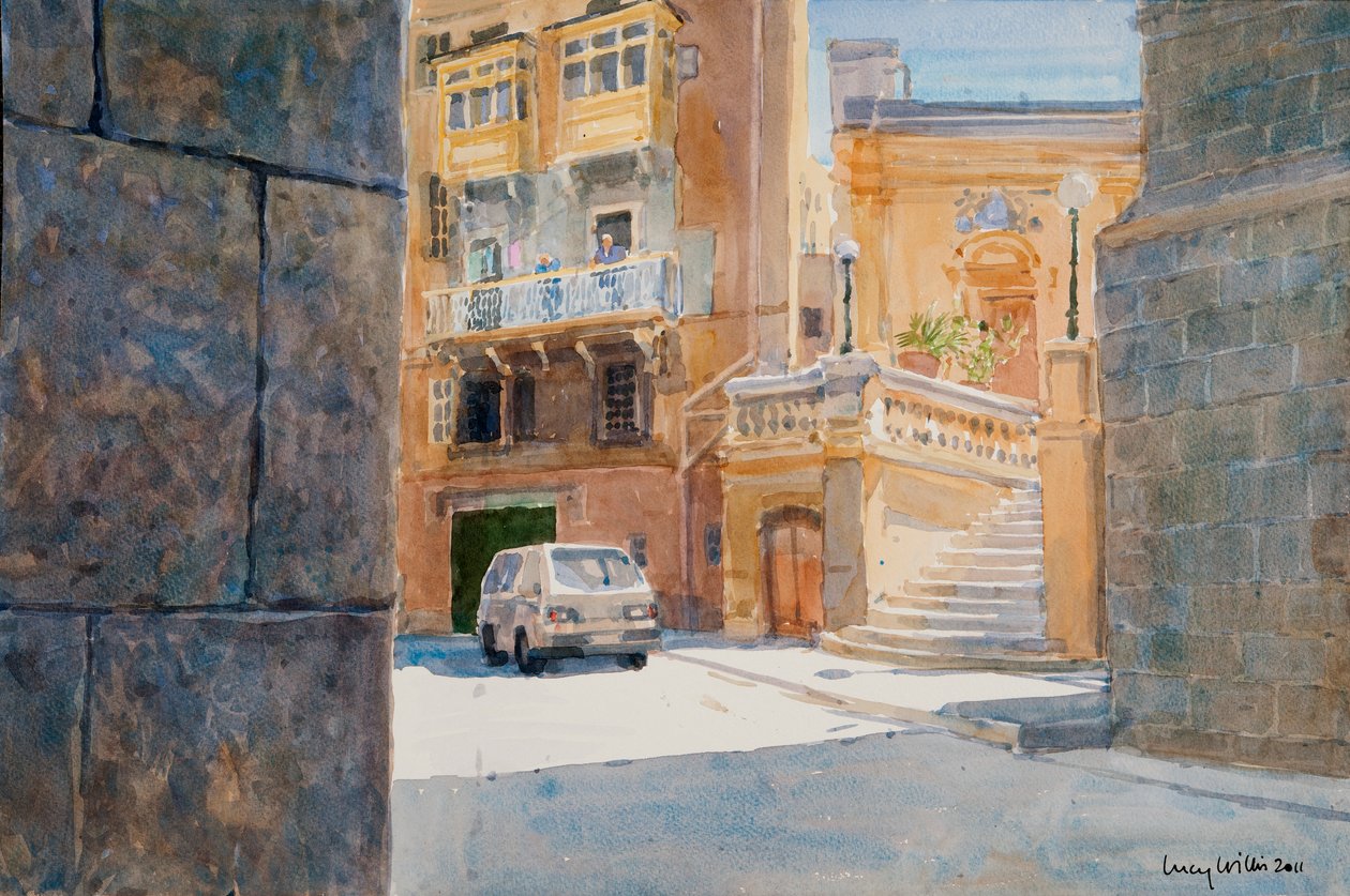 The Walls of Birgu, 2011 af Lucy Willis