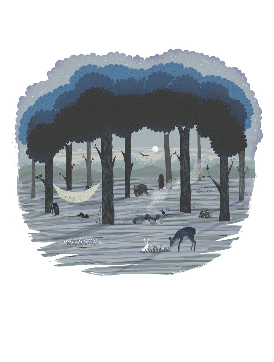 Great Outdoors, 2015 (digital) af Lucy Banaji