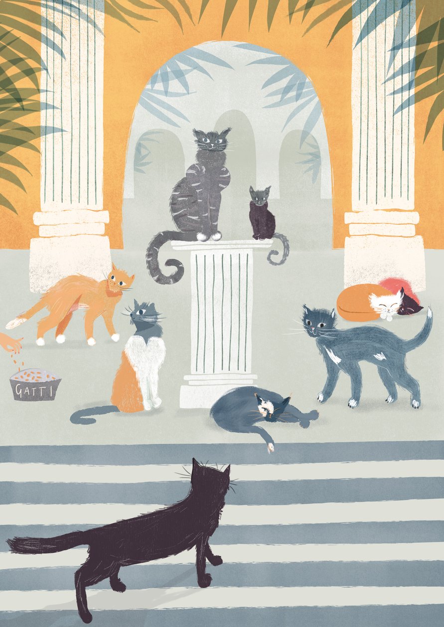 Strays of Rome, 2015 (digital) af Lucy Banaji