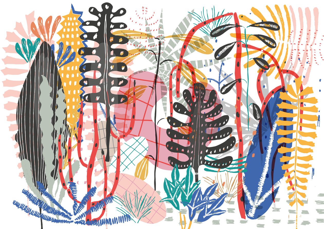 Tropisk, 2015 (digital) af Lucy Banaji