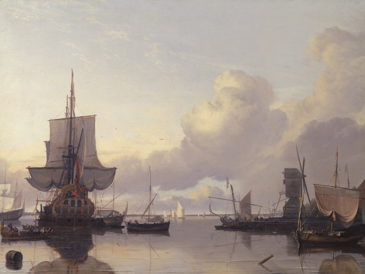 Havn af Ludolf Backhuysen