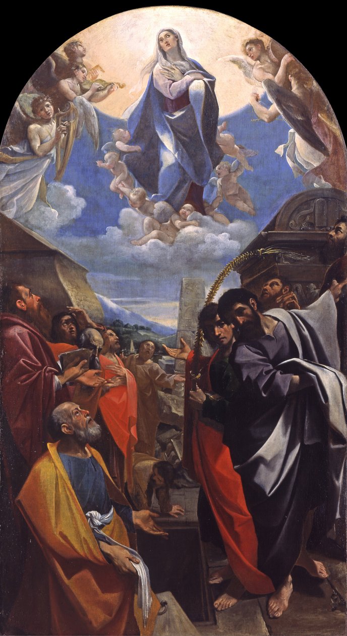 Antagelse af Maria af Ludovico Carracci