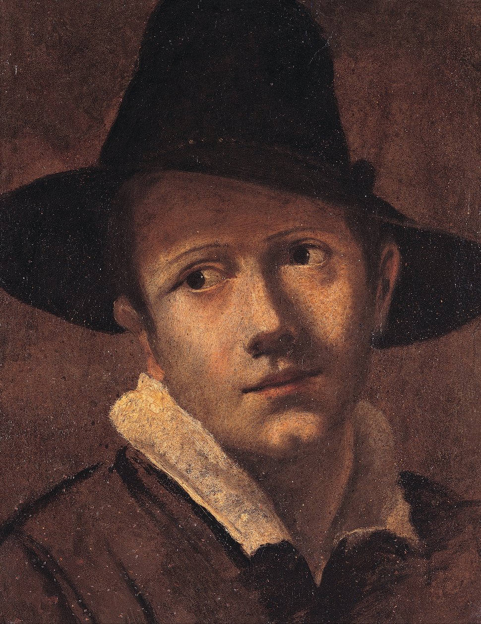 Portræt af en ung mand af Ludovico Carracci