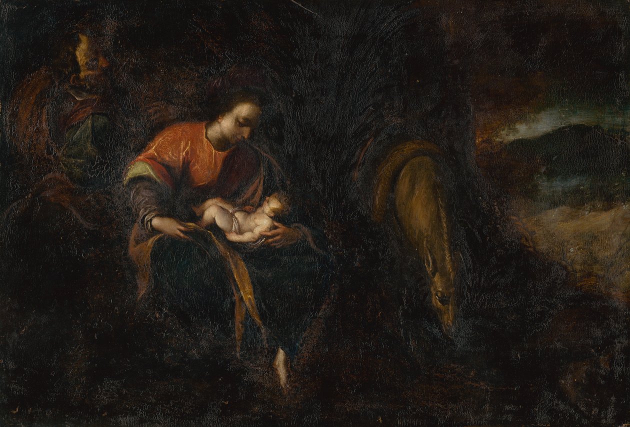 Hellig familie af Ludovico Carracci