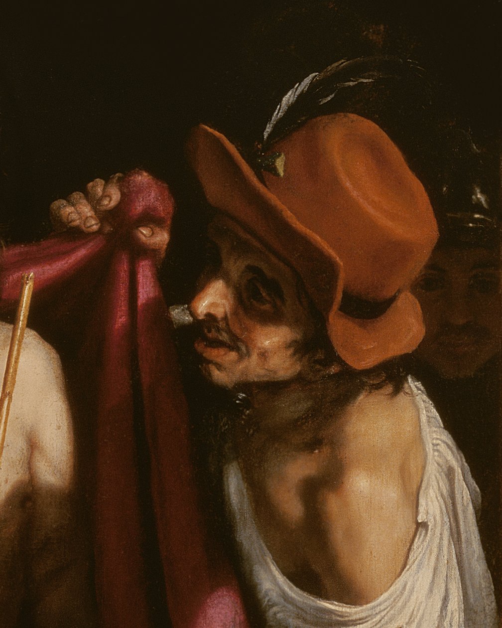 Detalje fra Ecce Homo af Ludovico Cardi Cigoli