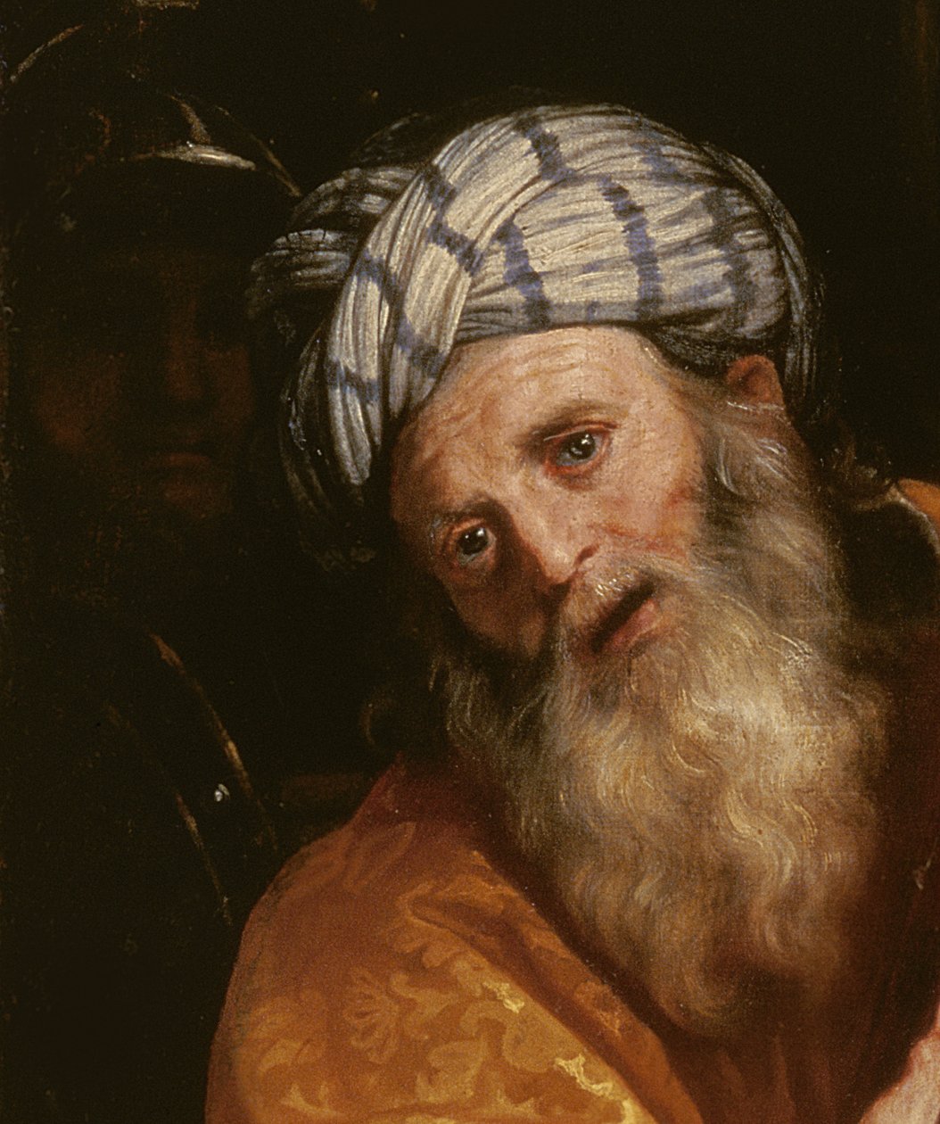 Detalje af Pilatus fra Ecce Homo af Ludovico Cardi Cigoli