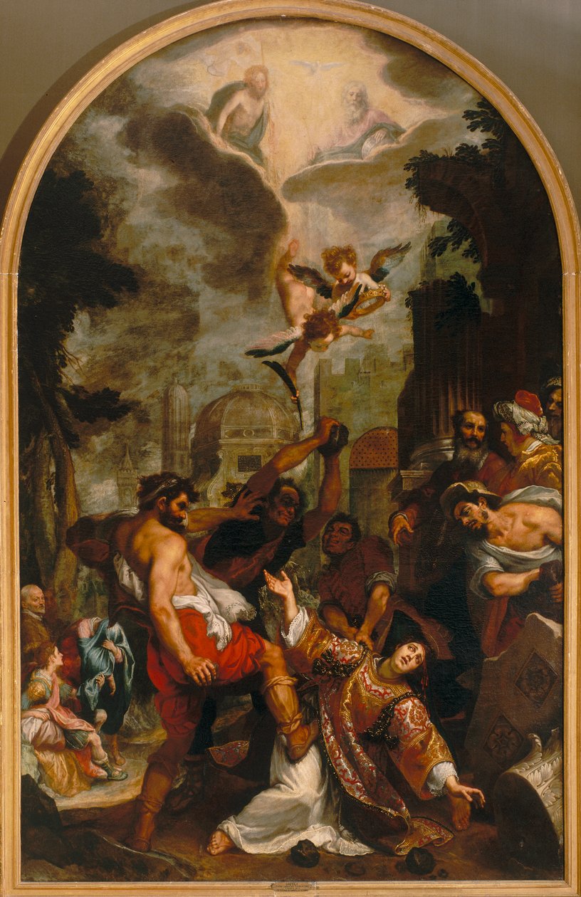 Sankt Stefans martyrium af Ludovico Cardi Cigoli