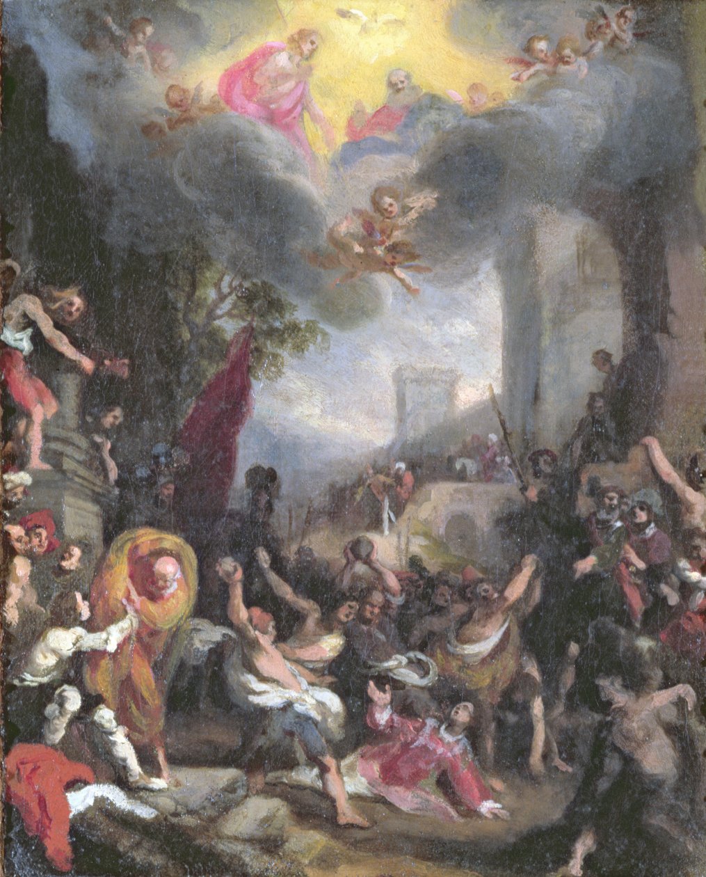 Sankt Stefans martyrium af Ludovico Cardi Cigoli