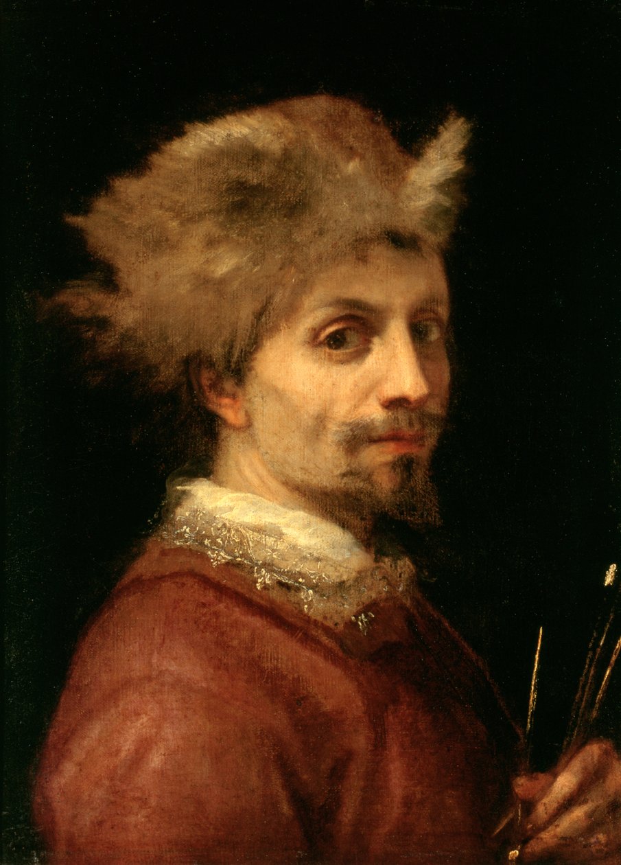 Selvportræt, ca. 1606 (olie på lærred) af Ludovico Cardi Cigoli