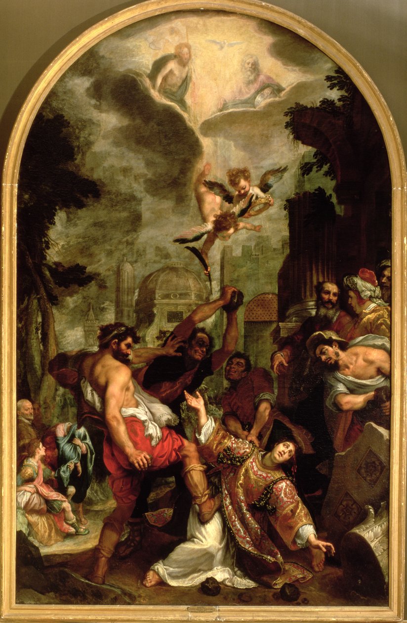 Sankt Stefans martyrium af Ludovico Cardi Cigoli