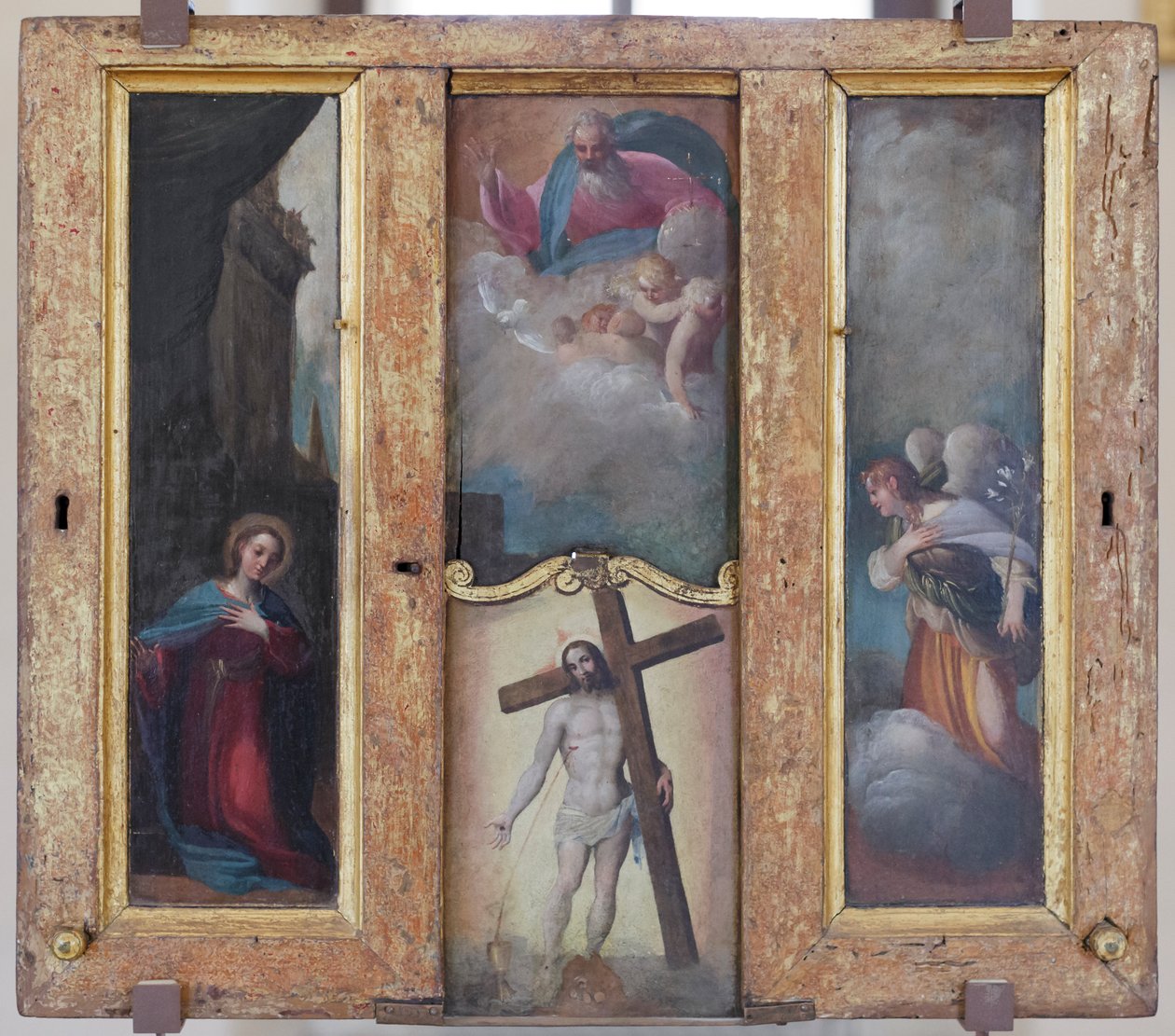 Bebudelse, Gud Fader i herlighed og Kristi dyrebare blod af Ludovico Carracci