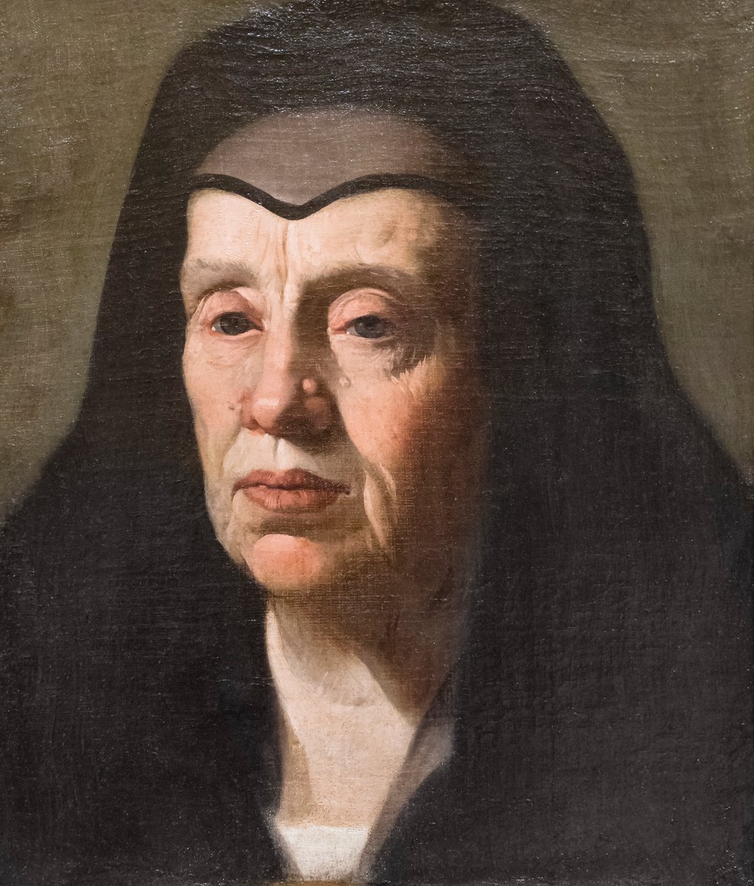 Portræt af en kvinde af Ludovico Carracci