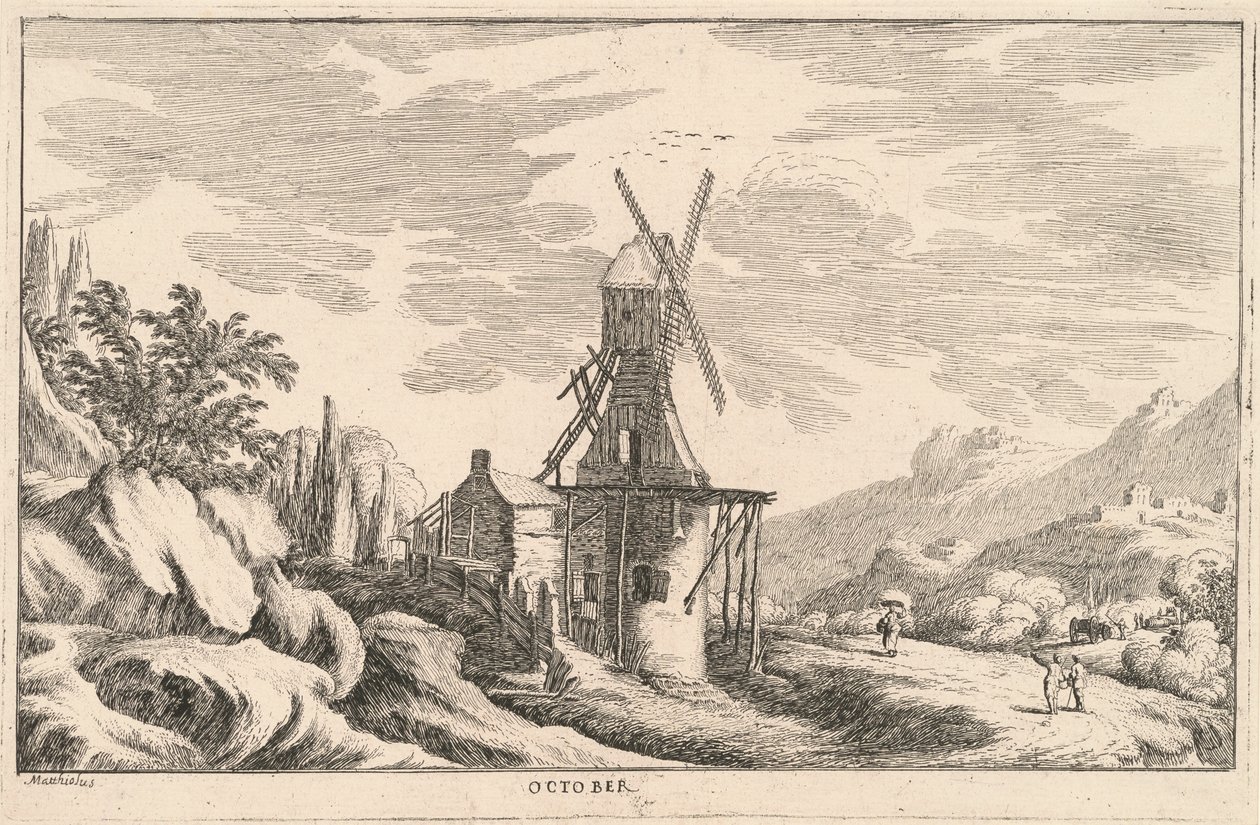 oktober af Ludovico Mattioli