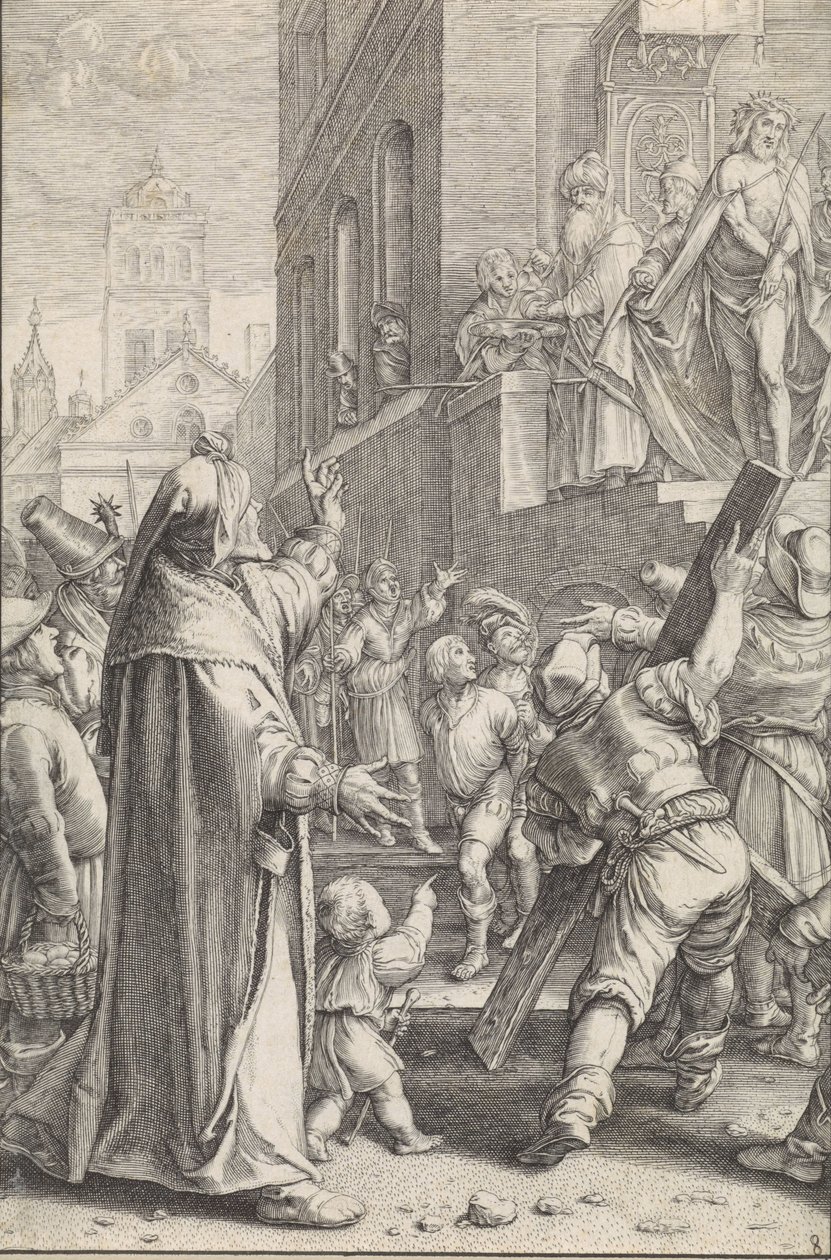 Kristus vist til folket (Ecce homo) The Passion (serietitel) af Ludovicus Siceram