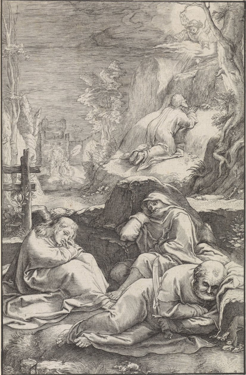 Kristus i Getsemane Have The Passion (serietitel) af Ludovicus Siceram