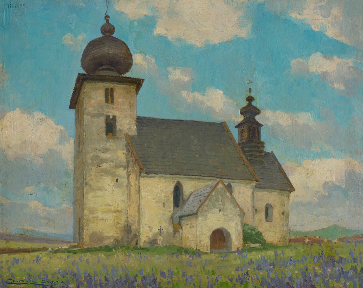 Helligåndens gotiske kirke i Žehra af Ludovit Cordak