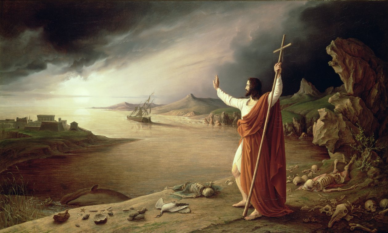 Apokalypsen, 1831 af Ludwig Ferdinand Schnorr von Carolsfeld