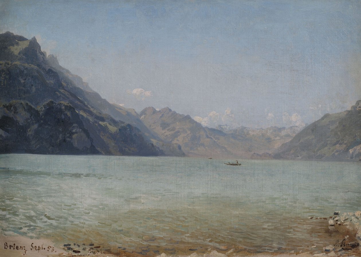 Am Brienzer See af Ludwig Knaus
