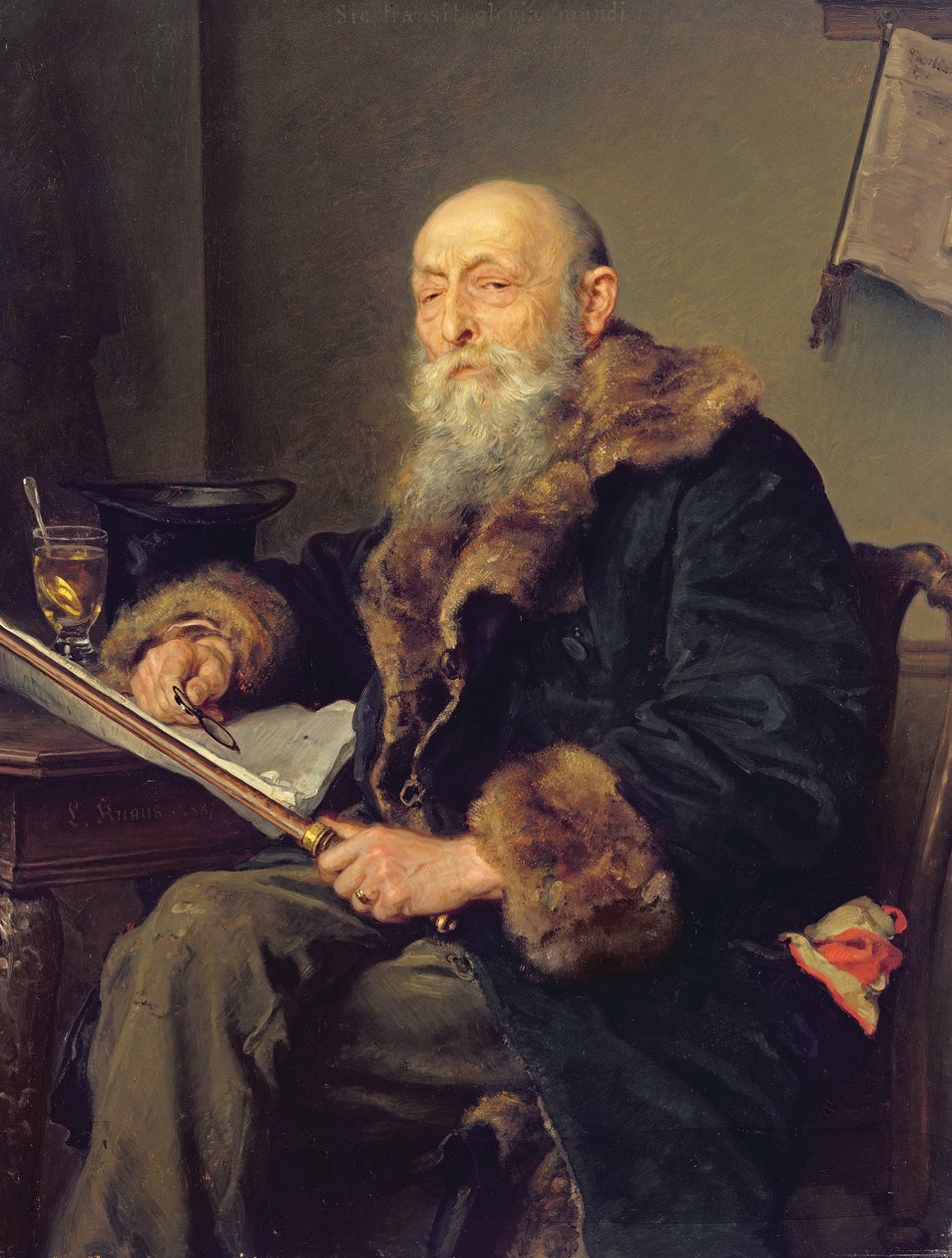 Tiden, 1887 af Ludwig Knaus