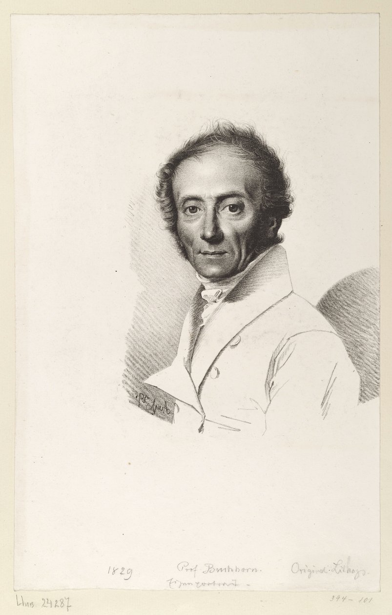 Selvportræt af Ludwig Buchhorn