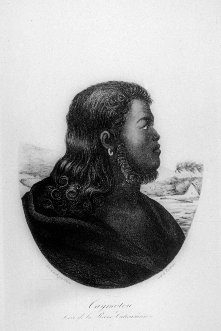 Chief Kalanimoku, 1816 af Ludwig Choris