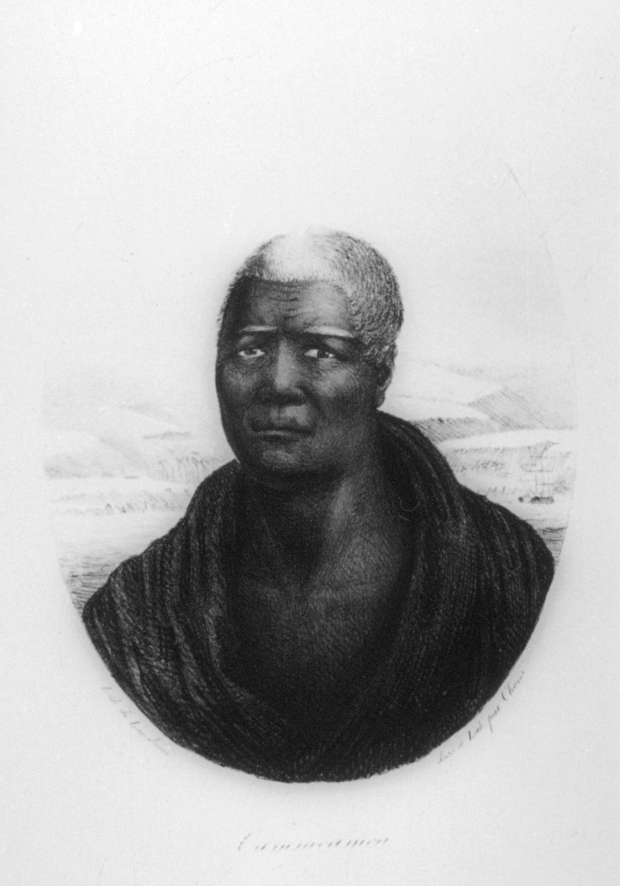 Kamehameha I, Hawaii, 1816 af Ludwig Choris